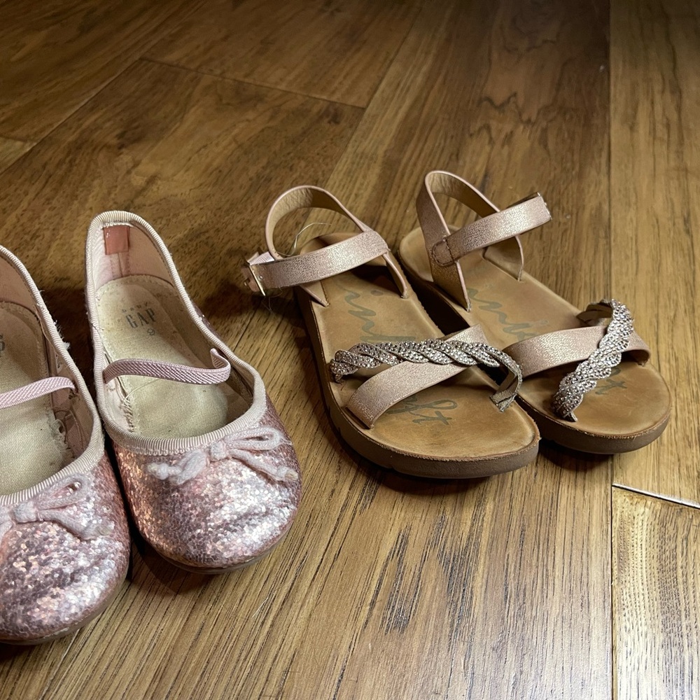 GAP Kids Pink Ballet Flats and Sandals Set